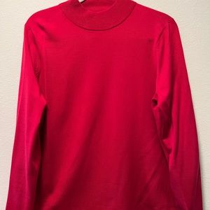 REDUCED SHIPPING! PENDLETON Hand-Washable Luxe Silk/Nylon Mock Turtle